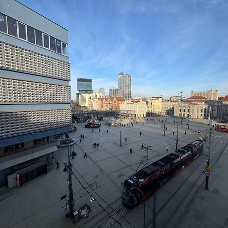 Livingroom 3 Self Check-in 24h * Kattowitz